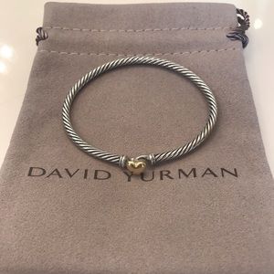 David Yurman 3mm heart bracelet